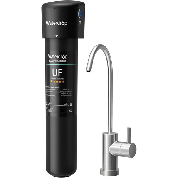 Waterdrop 15UB-UF Ultra Filtration Under Sink Water Filter