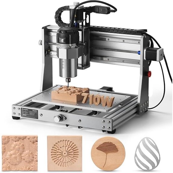 SainSmart Genmitsu 3020-PRO CNC Router with Upgraded Spindle