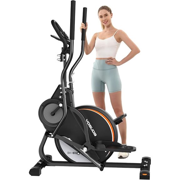 YOSUDA 3-in-1 Elliptical Machine with Incline