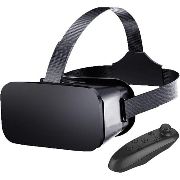 VR Headset with Controller for iPhone & Android