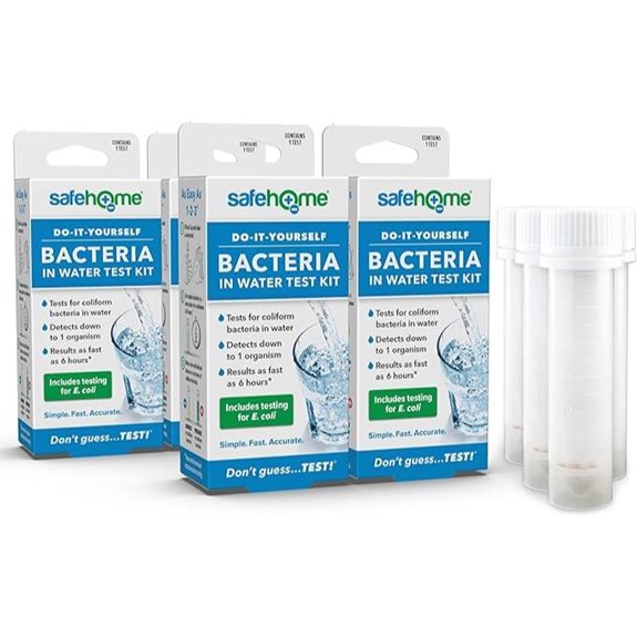 Safe Home Bacteria Water Test Kit (4-Pack)