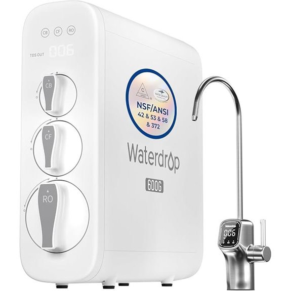 Waterdrop G3P600 Reverse Osmosis System