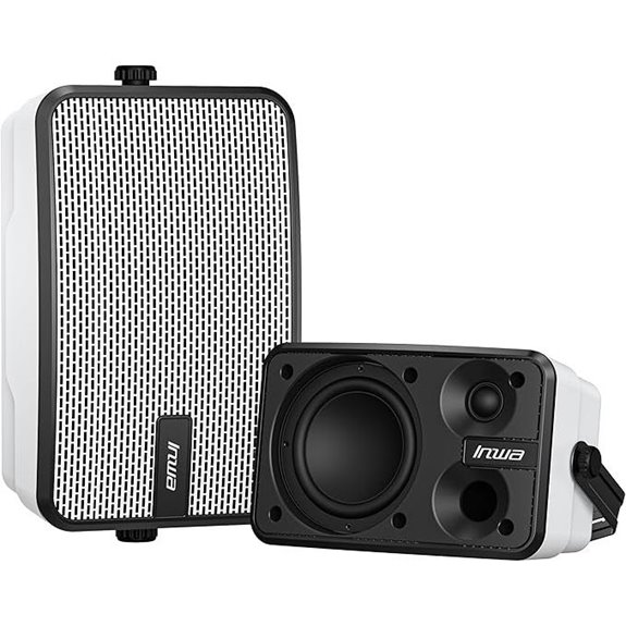 Inwa Waterproof Bluetooth Wall Mount Speakers (Pair)