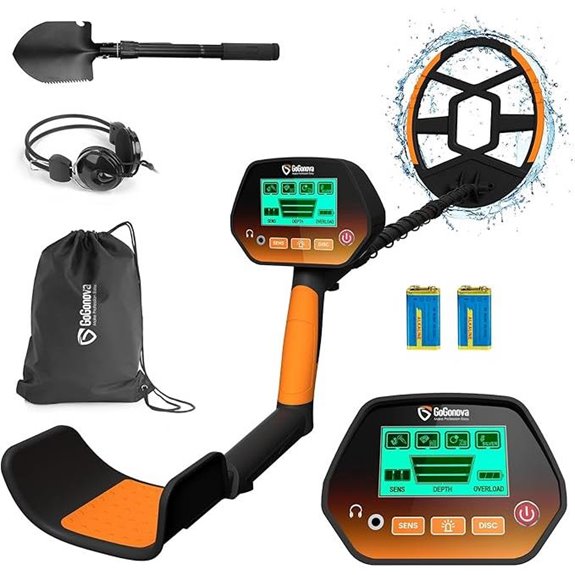 GoGonova Waterproof Metal Detector for Kids & Adults