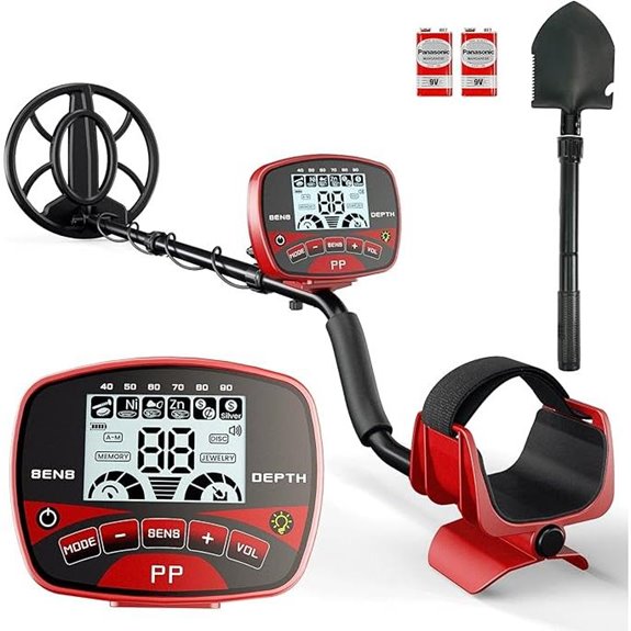 Metal Detector for Adults & Kids Waterproof 5 Modes