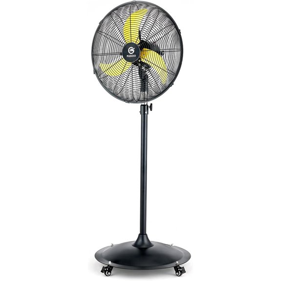 FUGOO 20 Waterproof Outdoor Oscillating Pedestal Fan