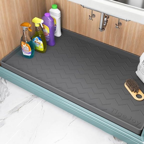 TigeJoy Waterproof Under Sink Mat and Organizer