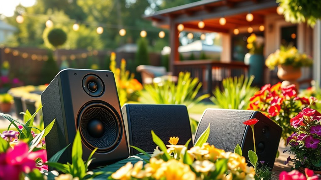 weatherproof sound range