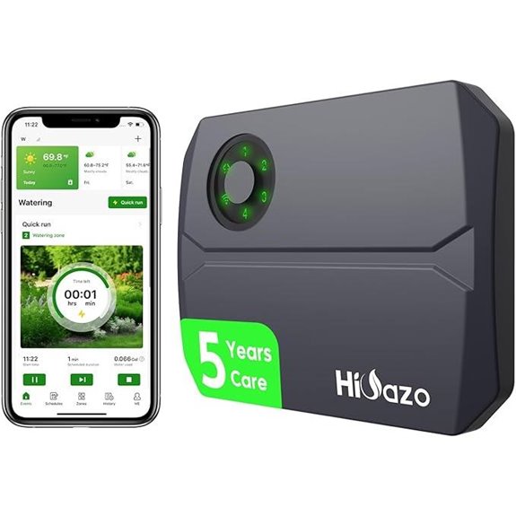 Smart WiFi Sprinkler Controller with App (Deep Grey)