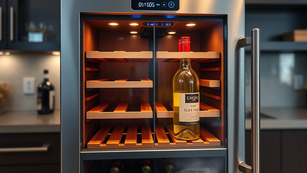 wine fridge feature considerations