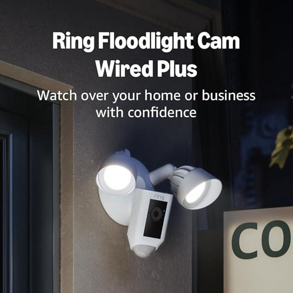 Ring Floodlight Cam Wired Plus Security Camera