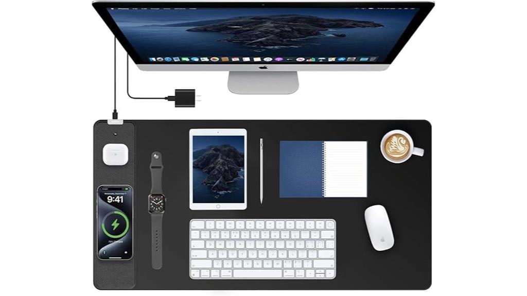 wireless charging gaming mousepad