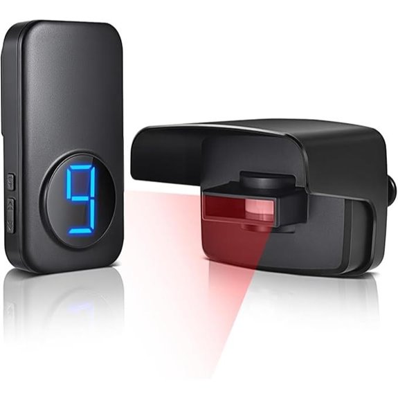 Wireless Driveway Alarm with 600ft Range
