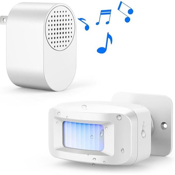 Wireless Driveway Alarm System with Long Range Detection