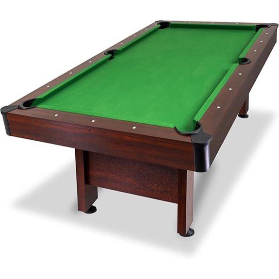 GoSports Pool Tables with Wood Finish (7/8 ft)