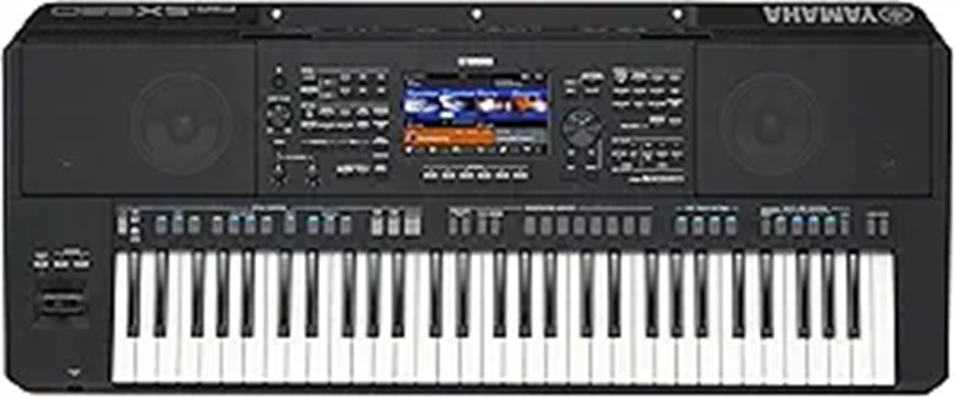Yamaha 61-Key Arranger Keyboard with Premium Sound