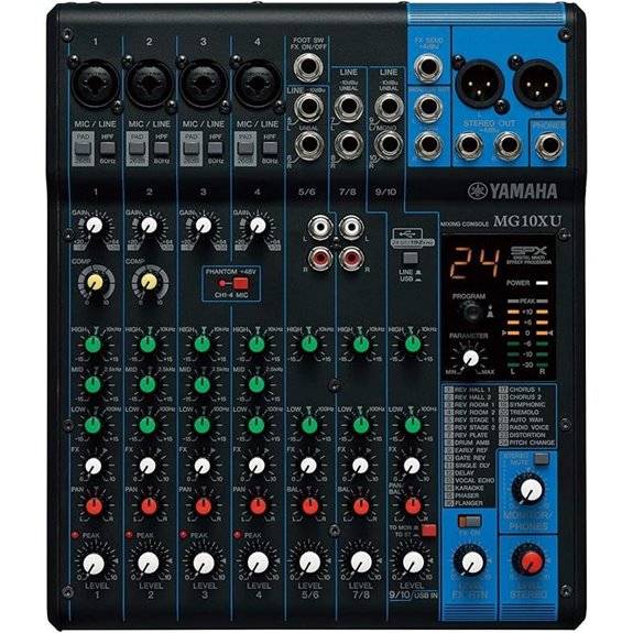 Yamaha MG10XU 10-Channel Mixer with Effects