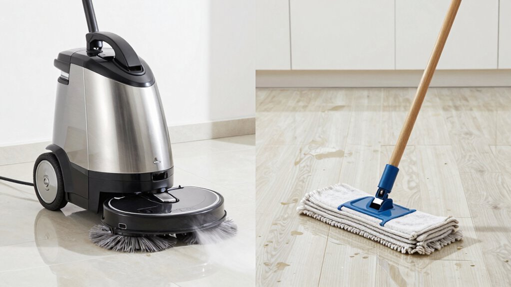 advanced cleaning versus manual