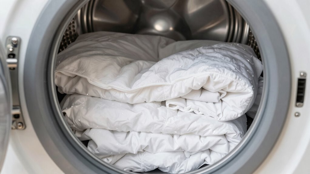 bedding washes more efficiently