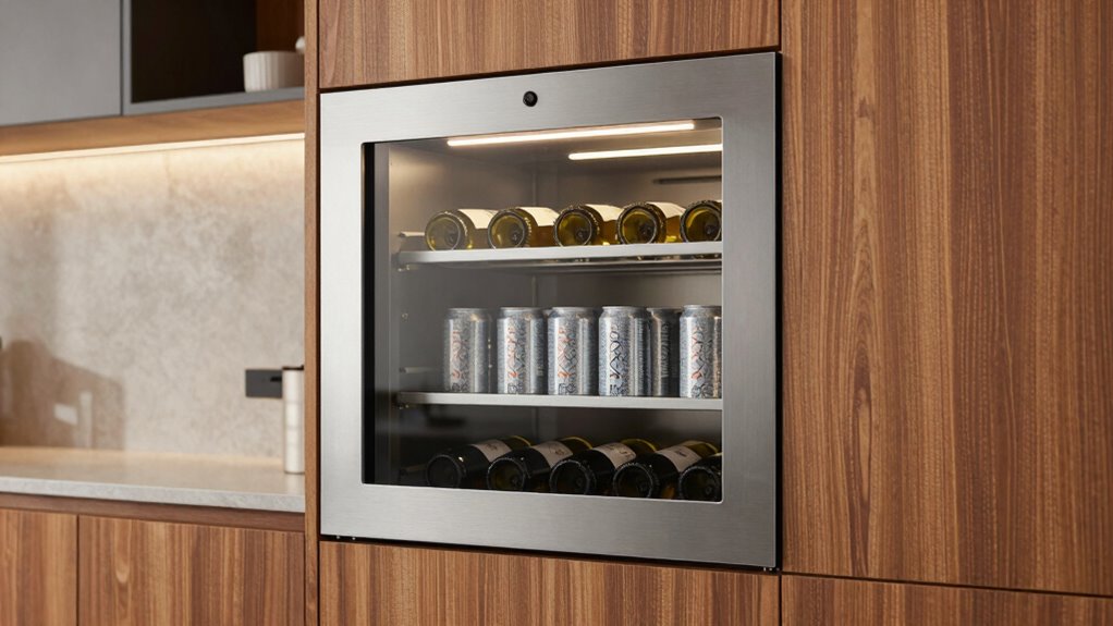 built in beverage center benefits