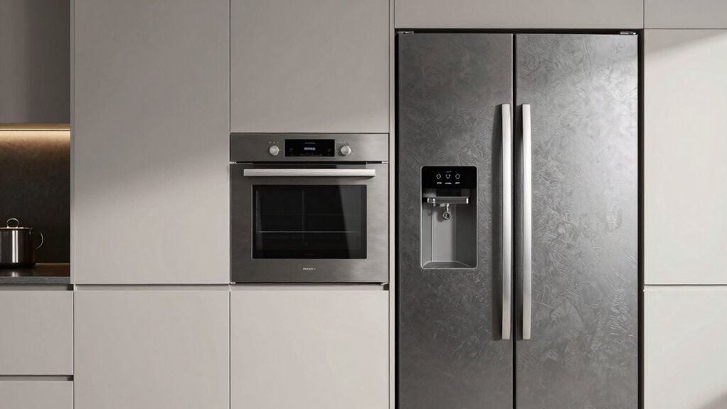 built in versus freestanding appliances