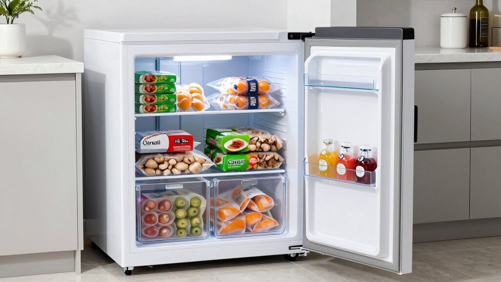 choosing the appropriate freezer size
