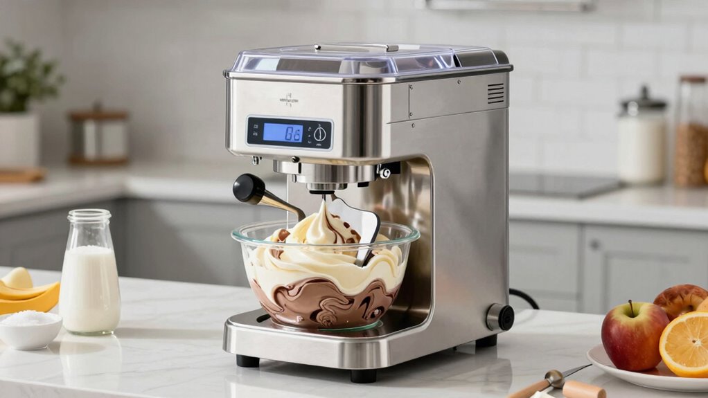 commercial ice cream making