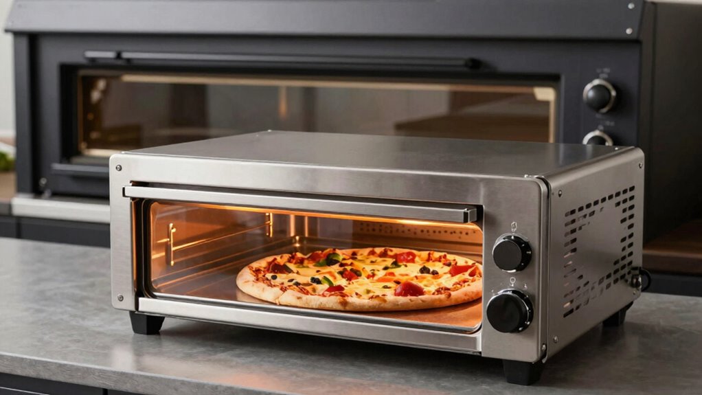countertop ovens produce even high heat