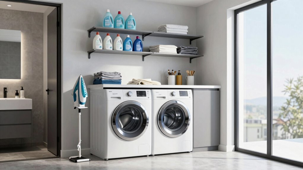 efficient organized laundry workflow