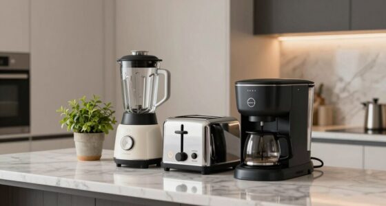 efficiently organize kitchen appliances