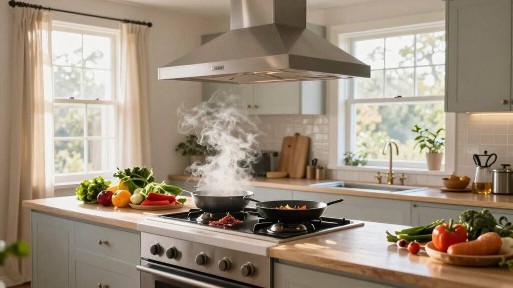 enhanced airflow boosts cooking comfort