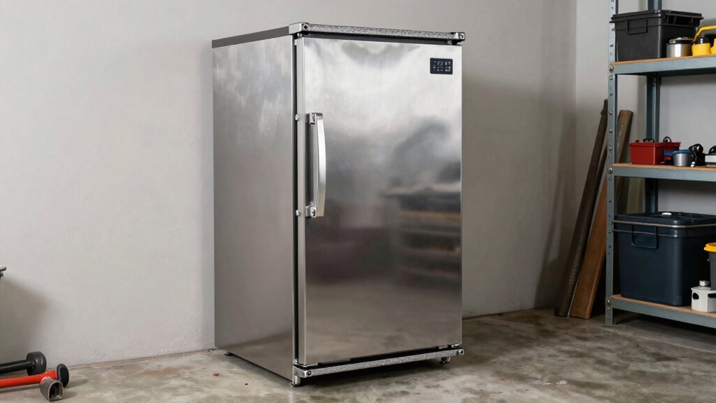 garage freezer energy efficiency