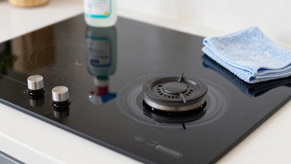 gentle cleaning preserves surface