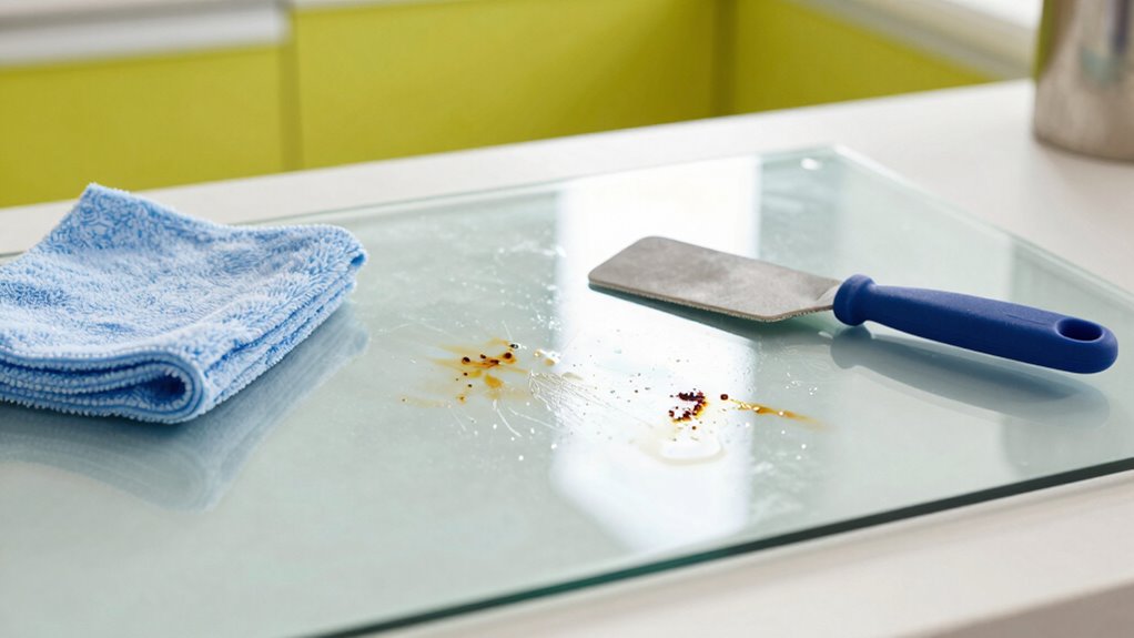 gentle material specific glass cleaning