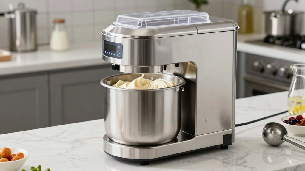 high capacity home ice cream maker