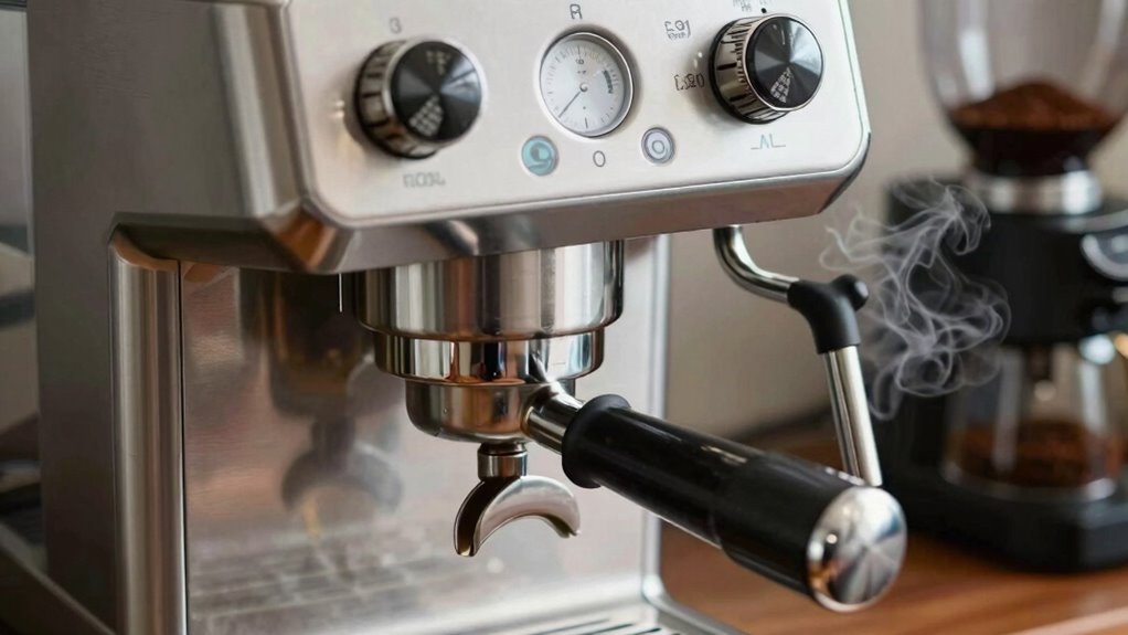 key espresso machine features