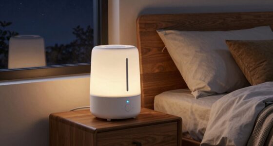 luxurious bedroom humidity control