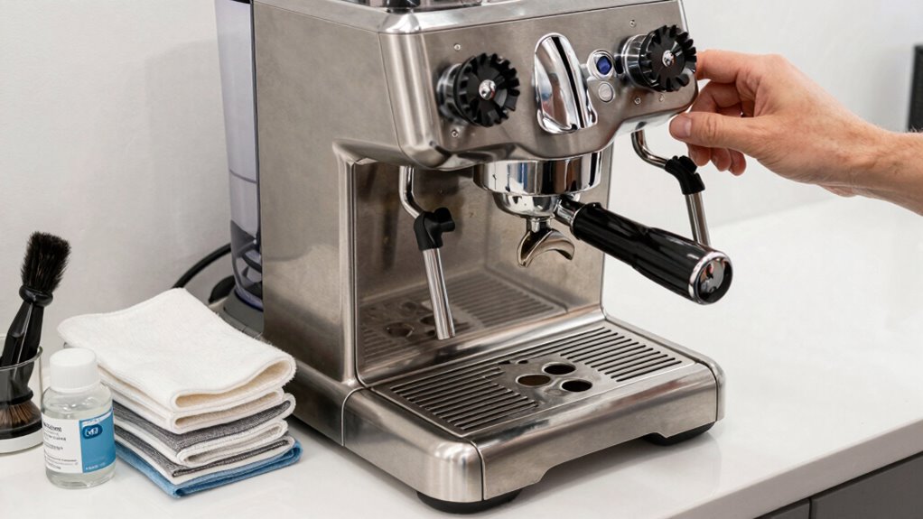 maintain clean fresh brewing conditions
