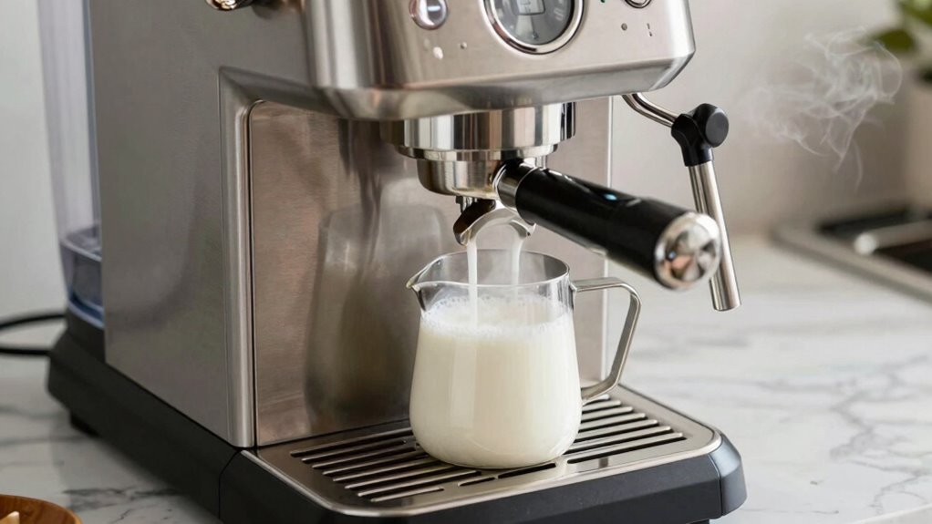 milk frothing quality differences