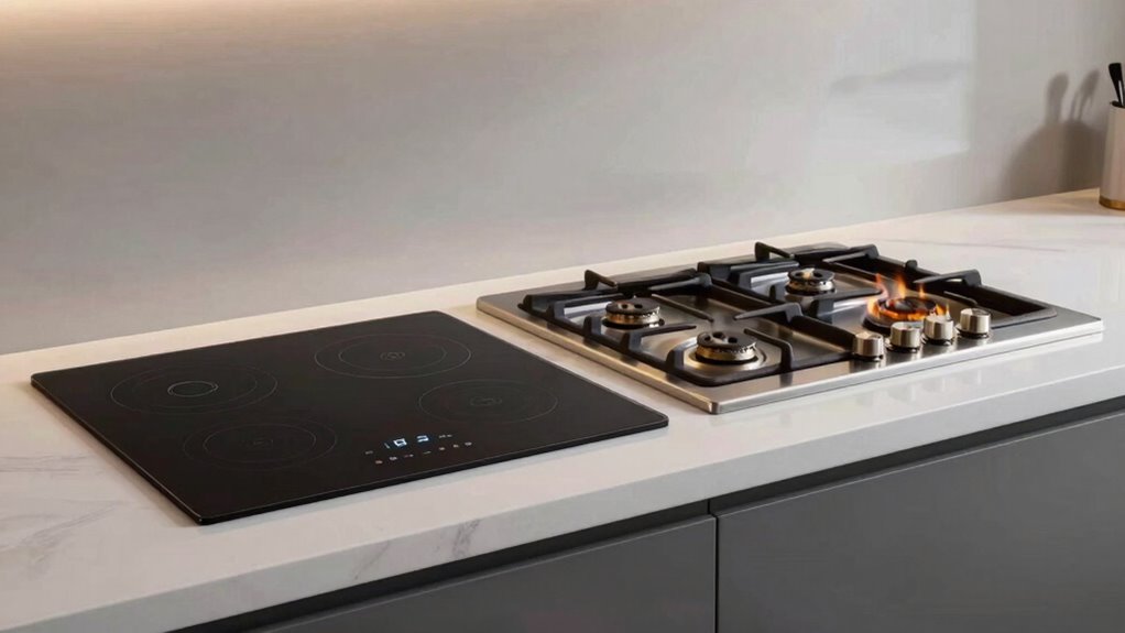 modern kitchen cooking options