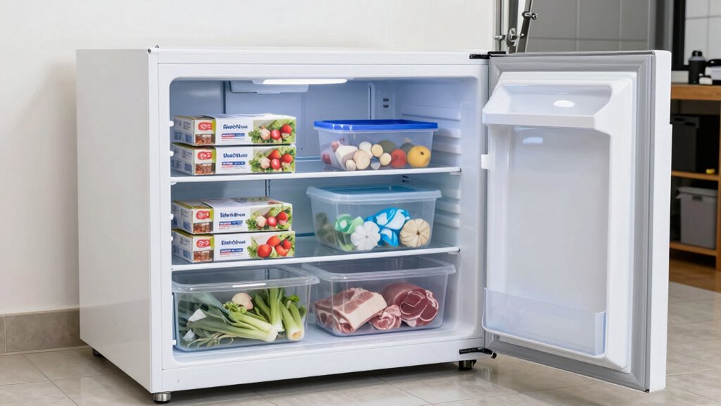 optimal freezer size selection