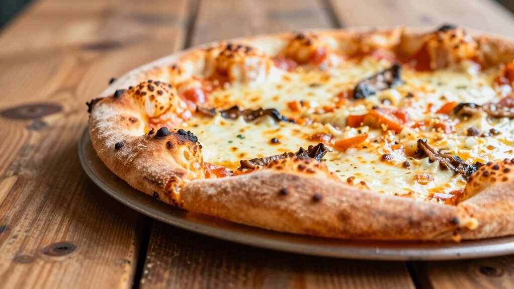 optimal home pizza texture