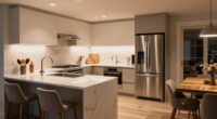 optimal kitchen appliance arrangement