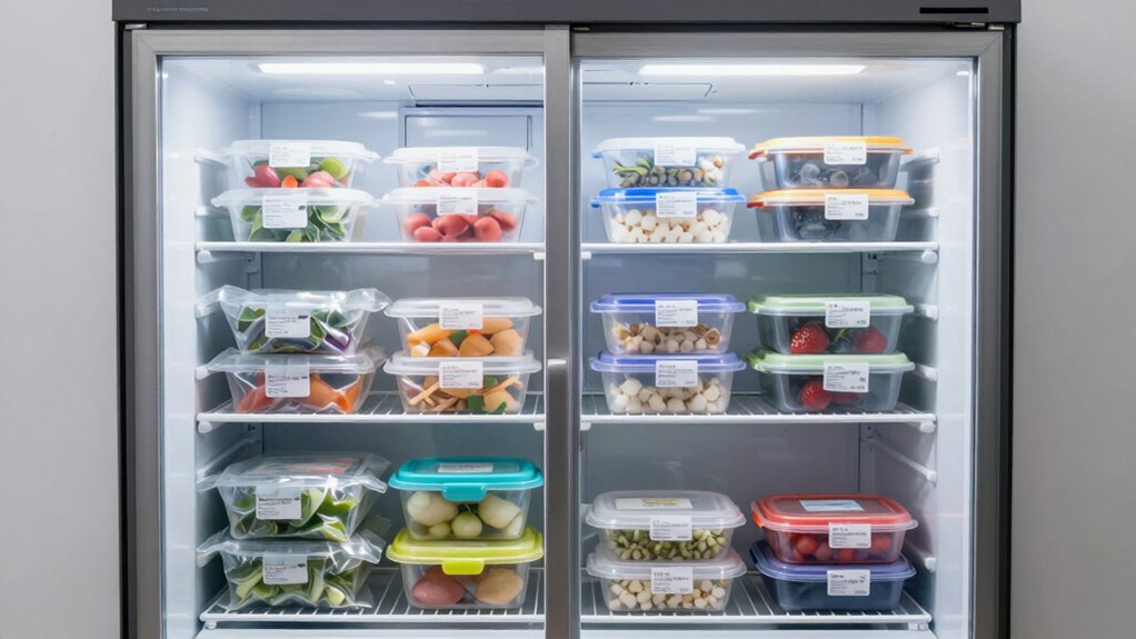 optimize freezer storage efficiency