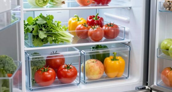 optimized produce storage features