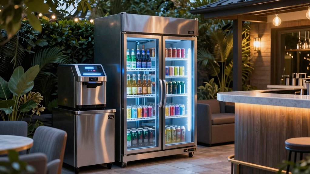 outdoor drink storage