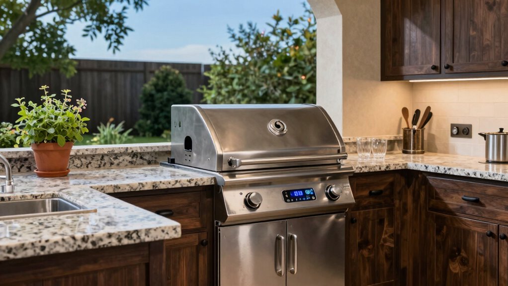 pellet grills and kitchens