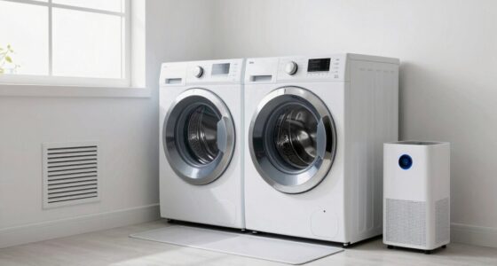 preventing laundry moisture buildup