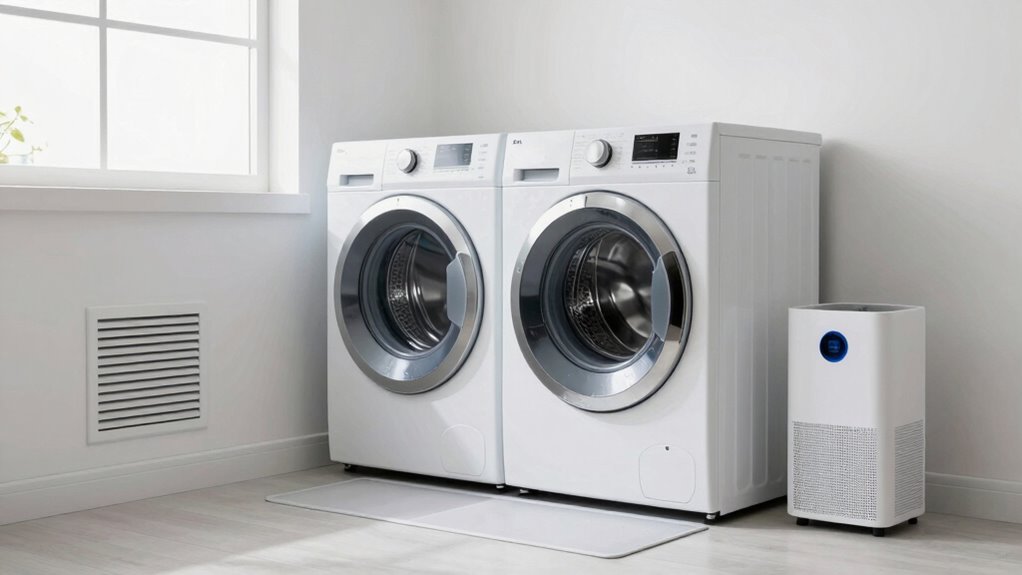 preventing laundry moisture buildup