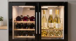 separate temperature zones